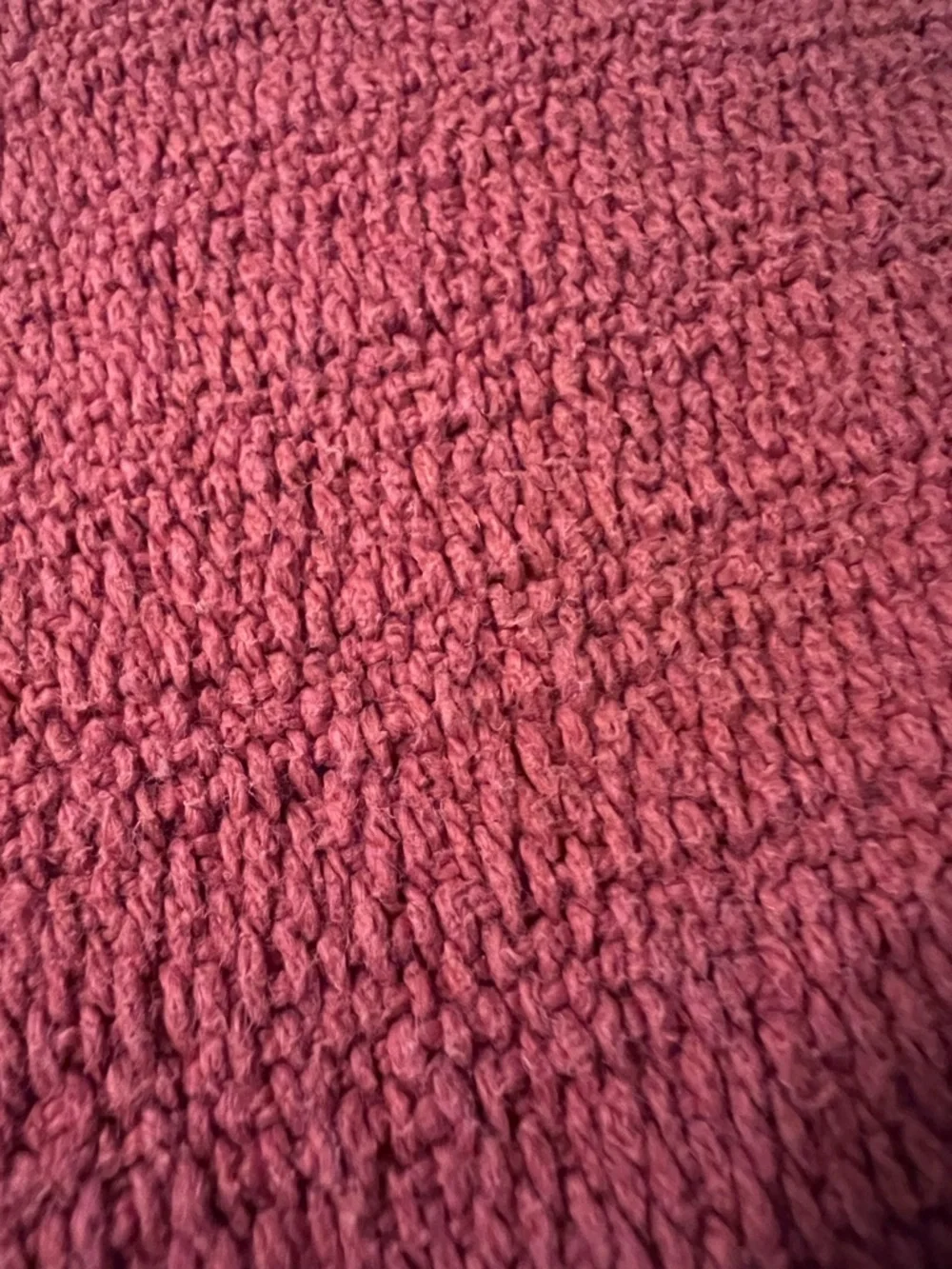 Vintage Pier 1 Imports Terracotta Textured Throw Blanket